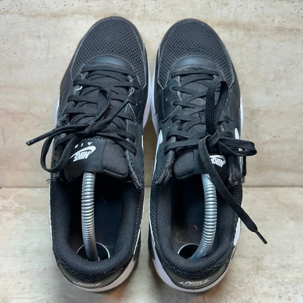 Nike Air Max Excee Mens 9.5‎ Black White Low Top Sneakers CD5432-003
